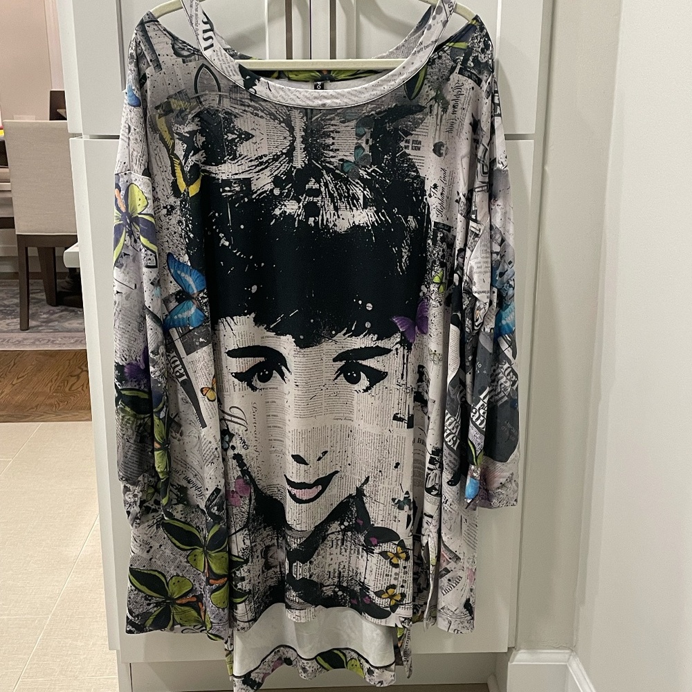 Postcard USA Tunic XXL